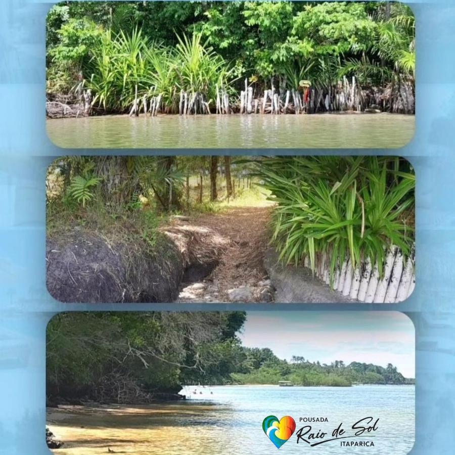 Pousada Raio De Sol - Ilha De Itaparica- Catu A 150 M Da Praia Ngoại thất bức ảnh