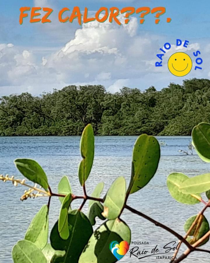 Pousada Raio De Sol - Ilha De Itaparica- Catu A 150 M Da Praia Ngoại thất bức ảnh